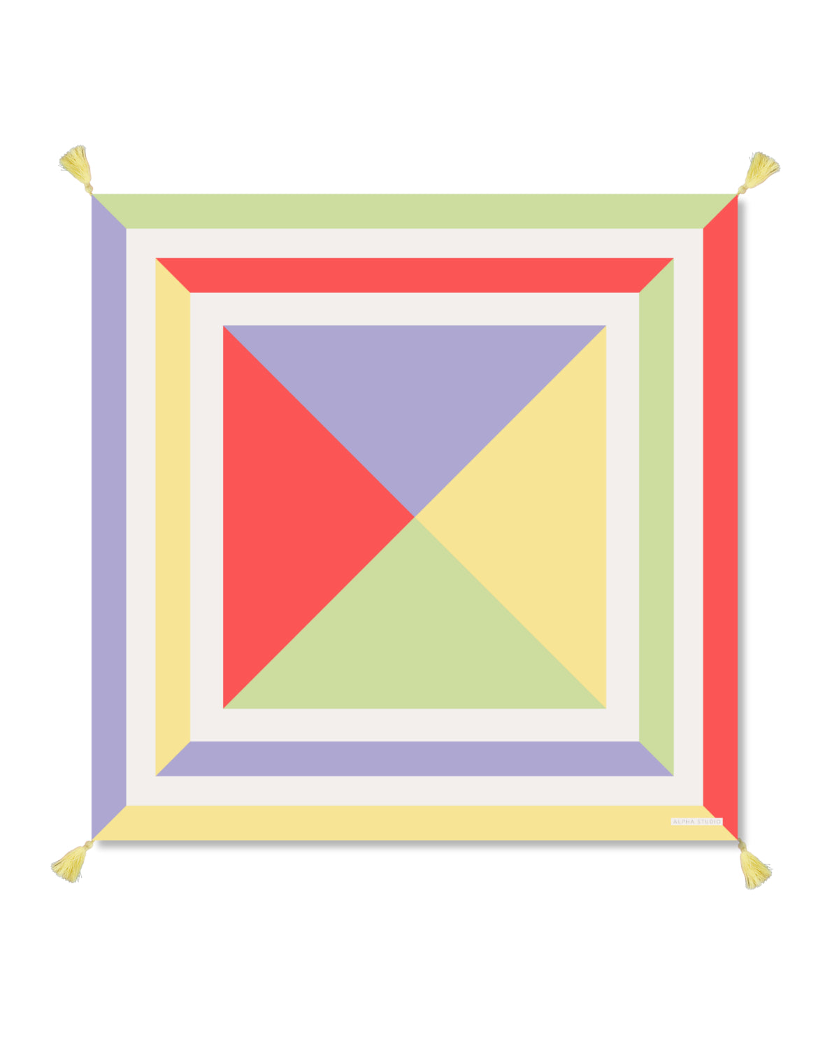 Alpha Studio Marseille Pyramid Pastels 90 Square