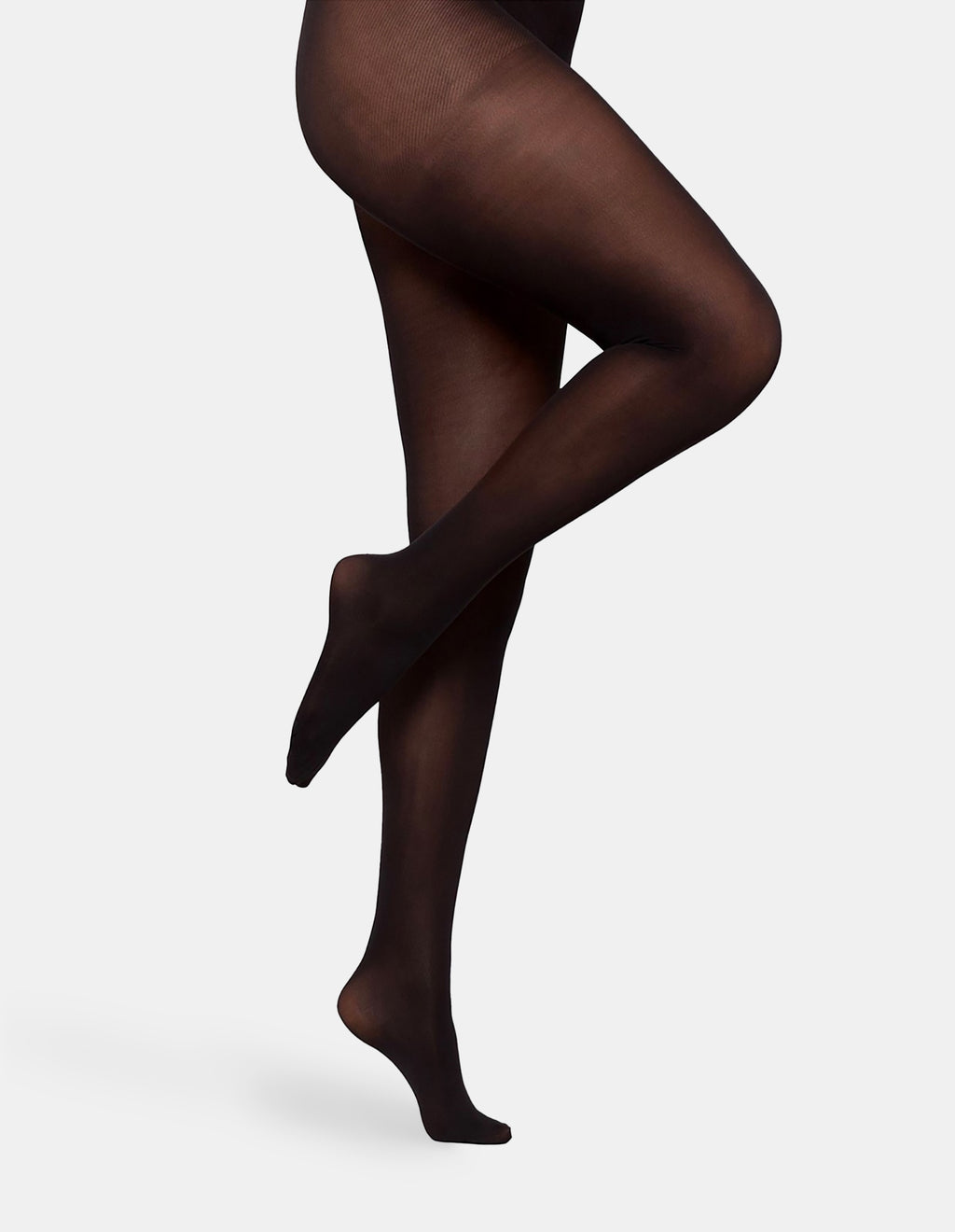 Levante Extra Fuller Figure Opaque Tights 50 Den - Black