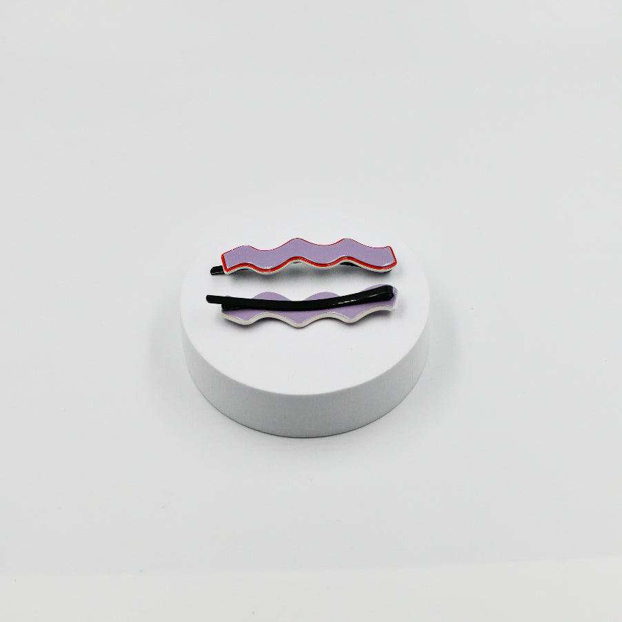 Panache Whitney Slides - Lilac and Red
