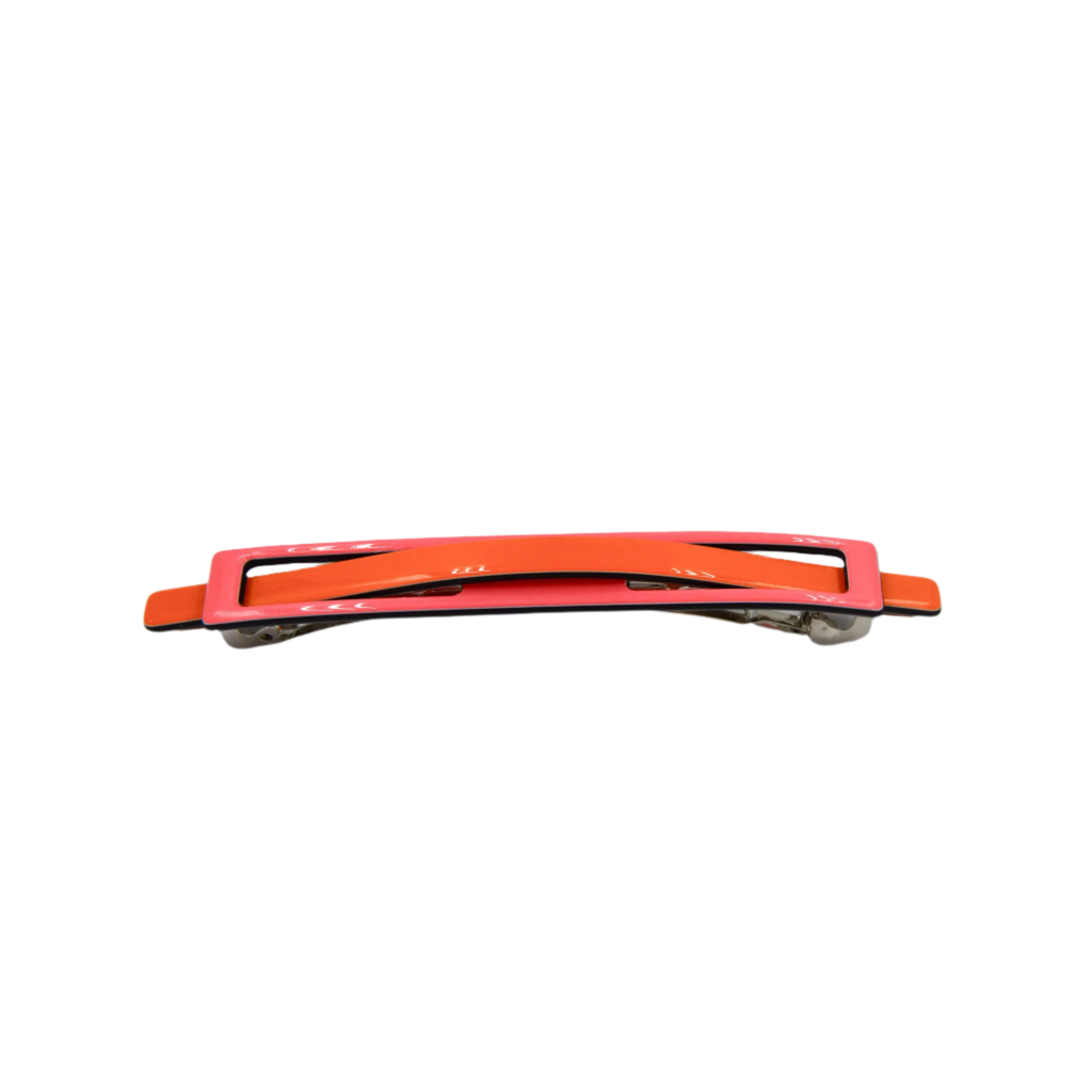 Panache Nina Barrette Clip - Pink and Orange