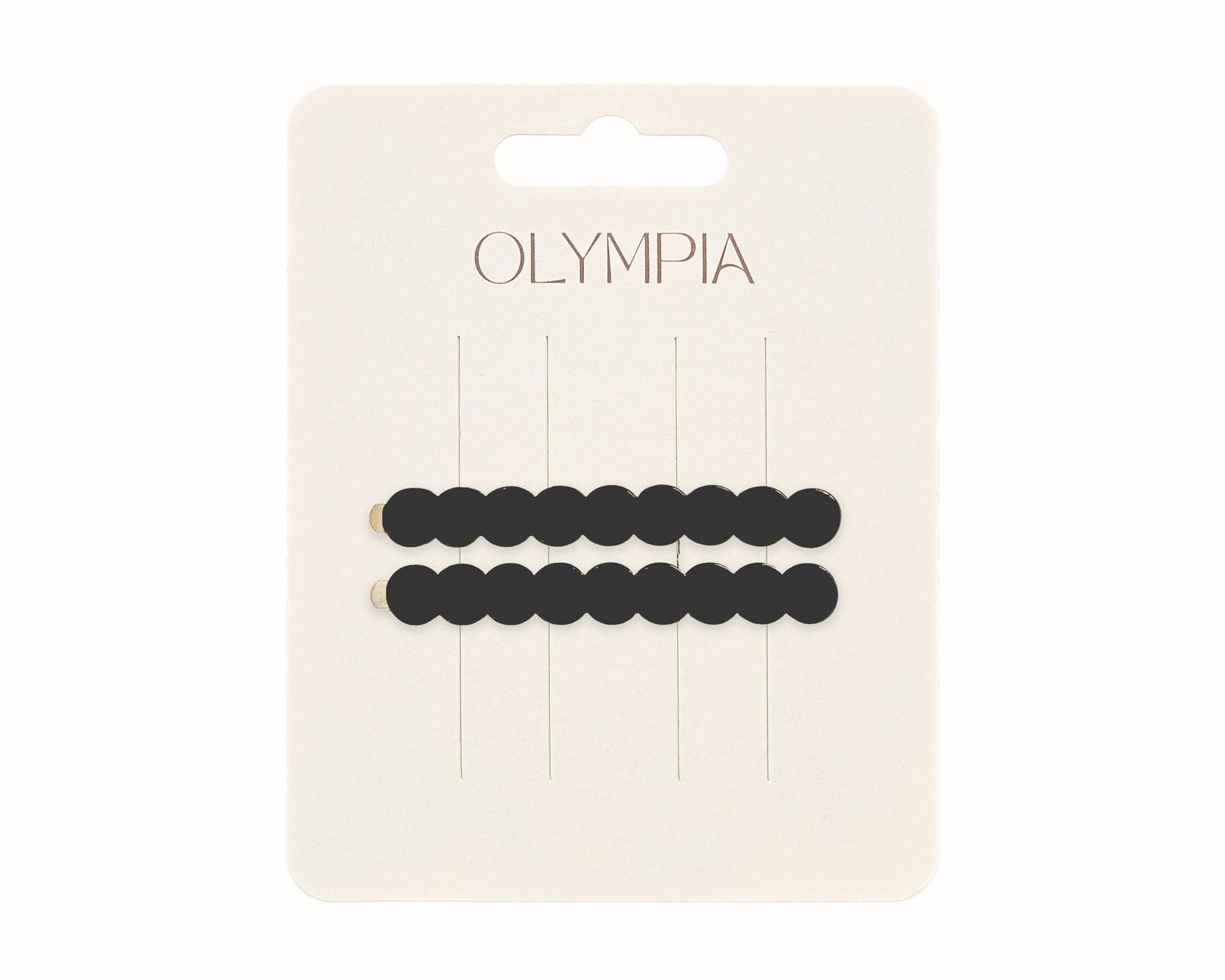 Olympia Zimi Hair Clips - Black