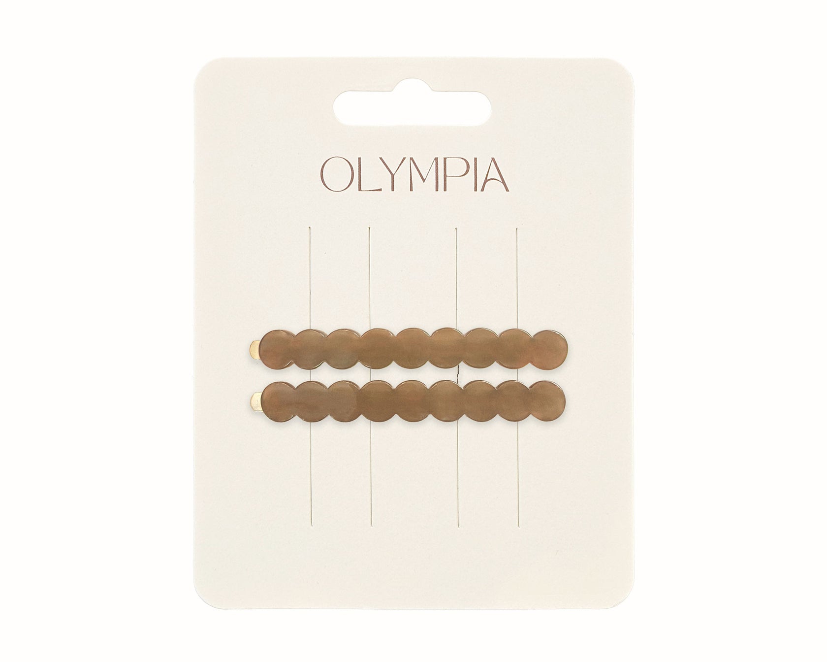 Olympia Zimi Hair Clips - Fawn