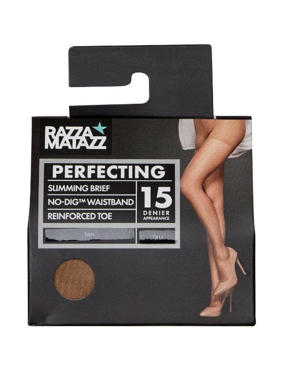 Razzamatazz Perfecting Sheer Slim Pantyhose - Tan