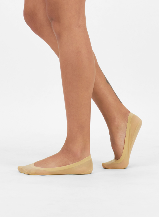 Bonds Smooth Footlet - Natural - 1pk