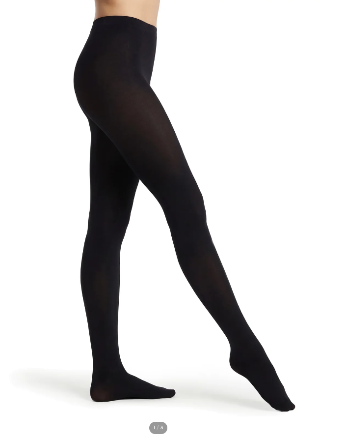 Elegante Essentials Opaque Tights - 50 Denier - Black - 2pk