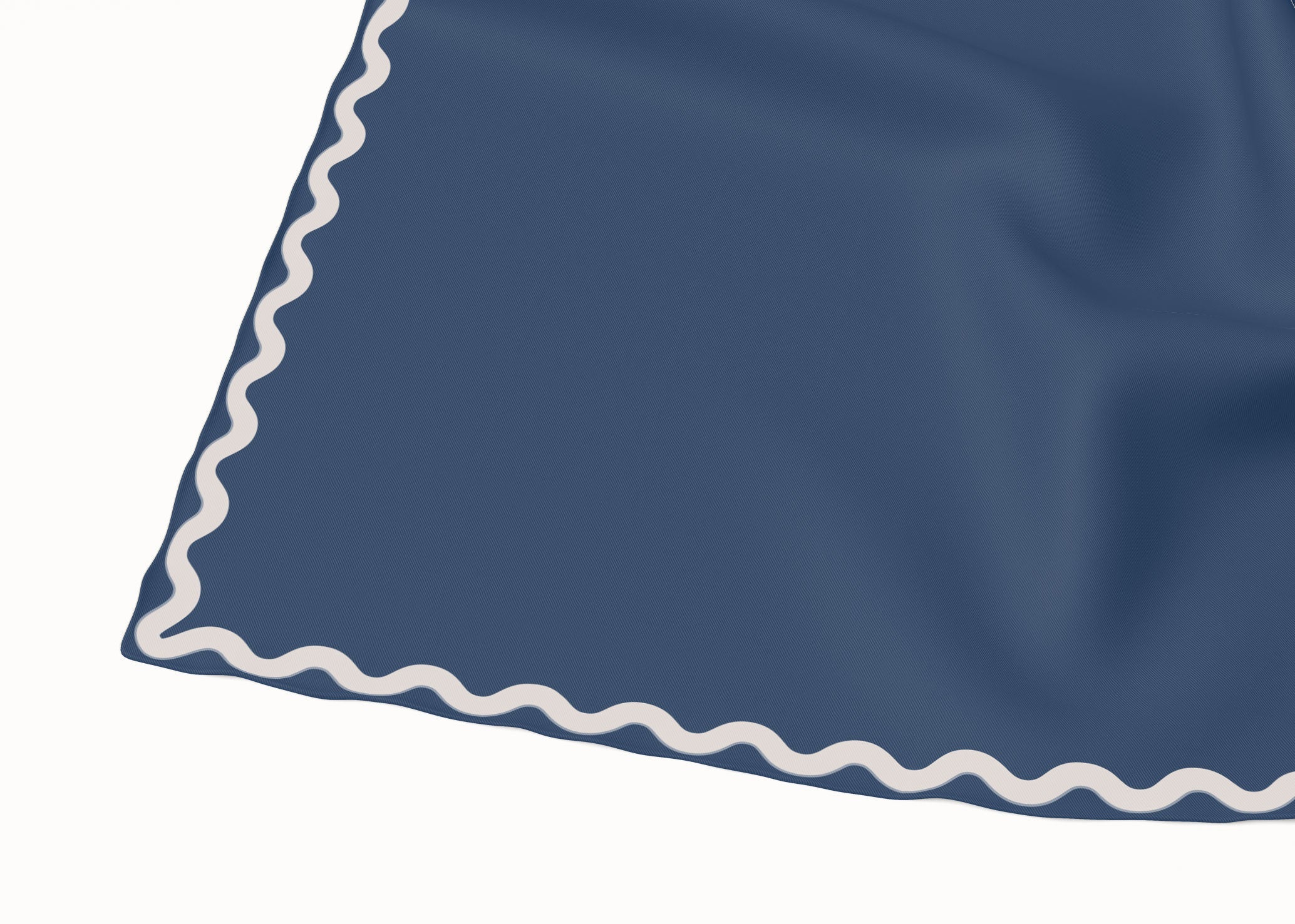 Olympia Sophie Midi Scarf - Washed Denim