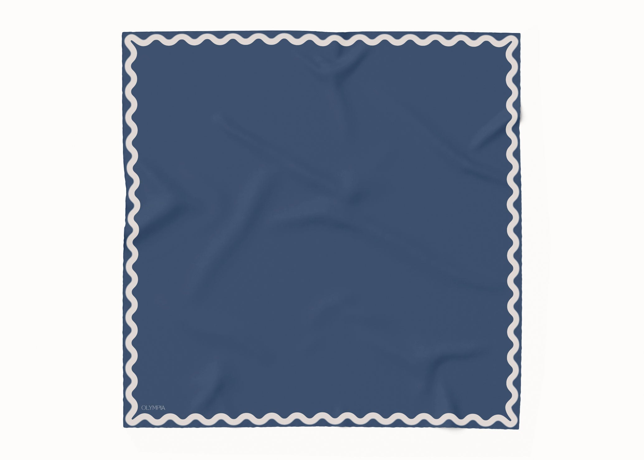 Olympia Sophie Midi Scarf - Washed Denim