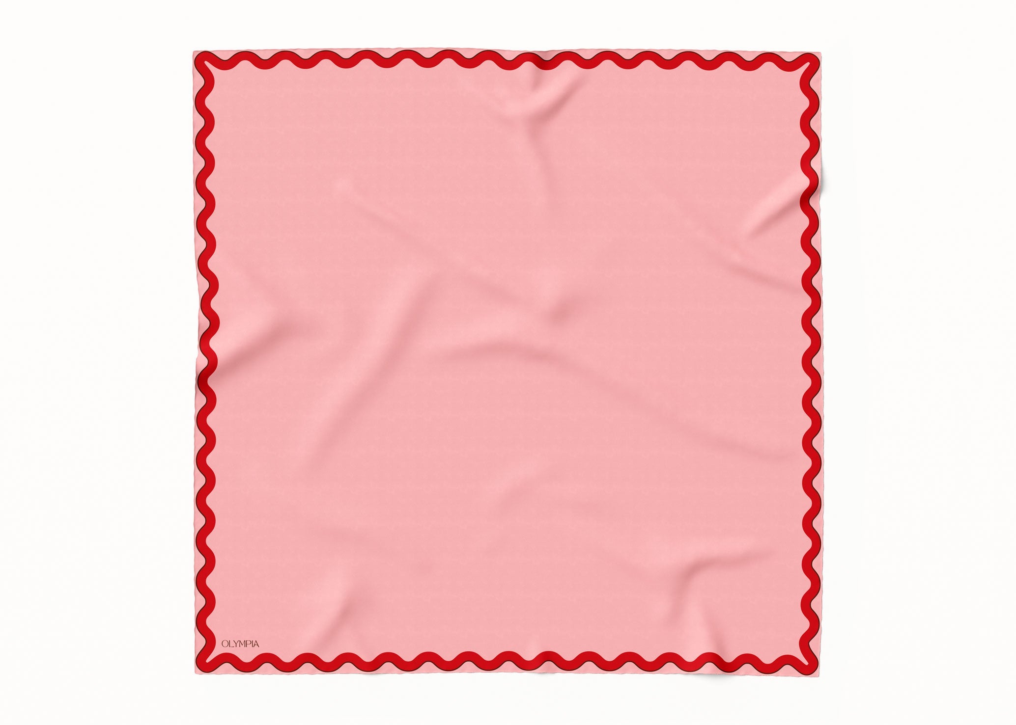 Olympia Sophie Midi Scarf - Macaron/Cherry