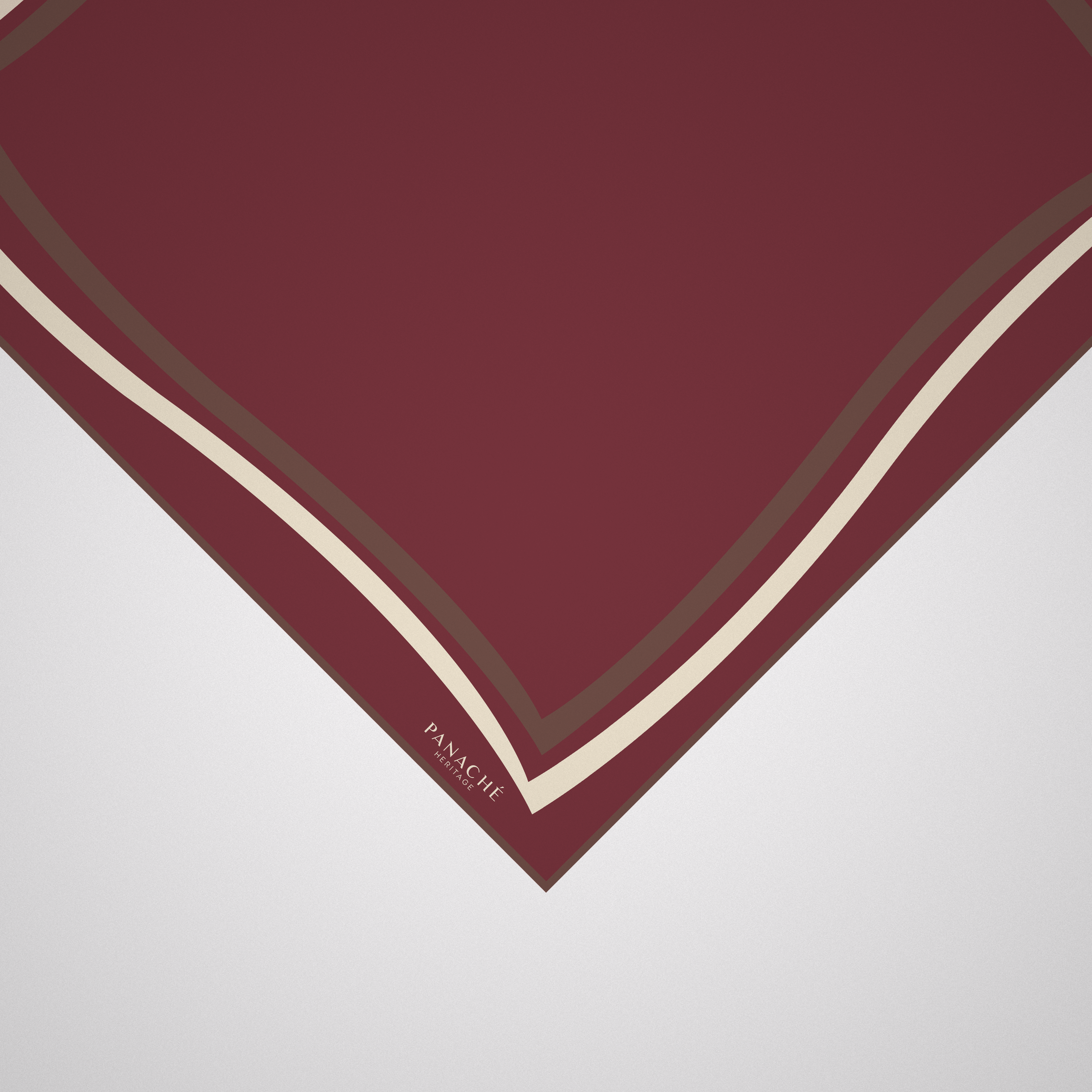 Panache Classique - Winey Silk Scarf