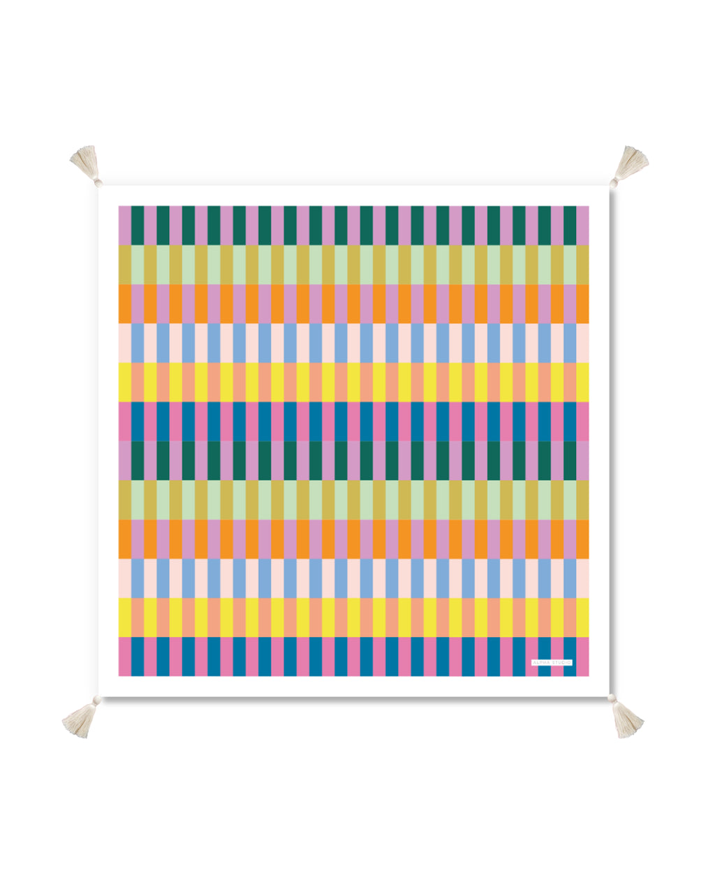 Alpha Studio Wellington Rectangular Weave 90 Square