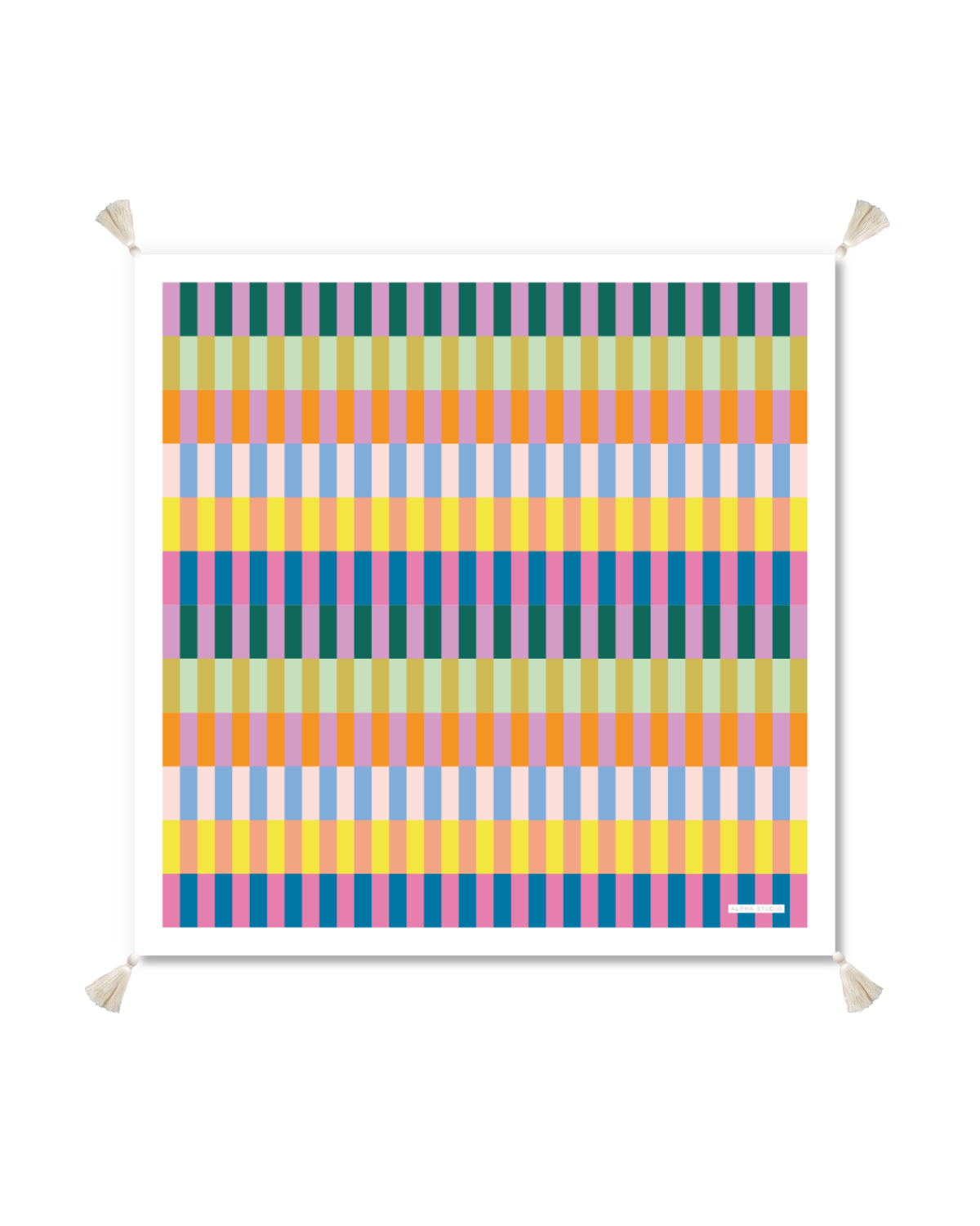 Alpha Studio Wellington Rectangular Weave 90 Square