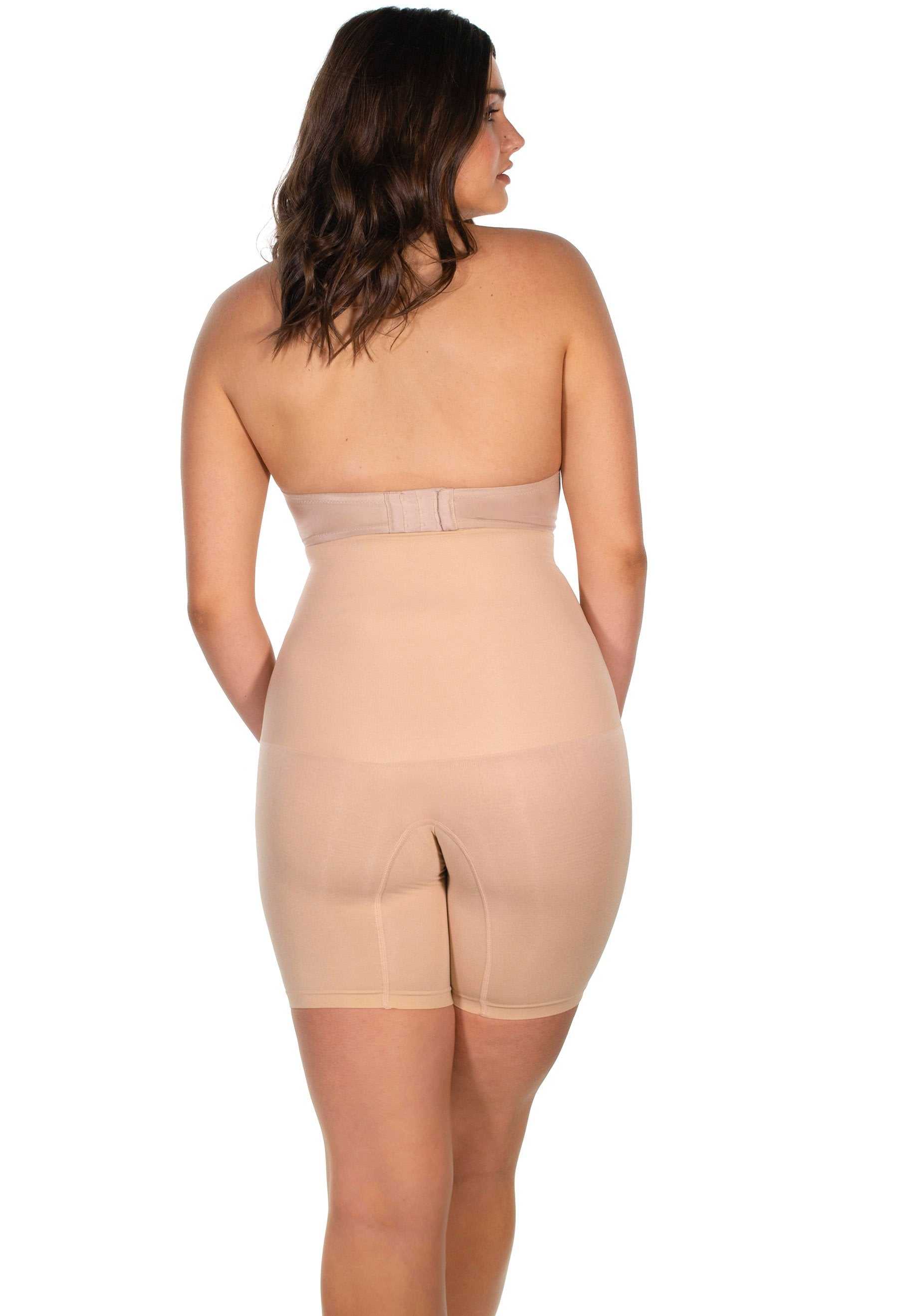 B-Free Ultimate Stay Up Shaping Shorts - Nude