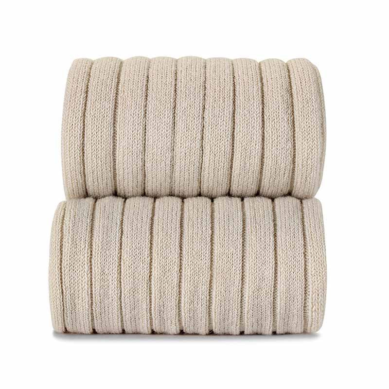 Condor Knee High Ribbed Sock - Lino (Linen)