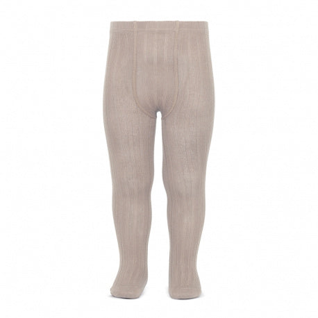 Condor Ribbed Tights - Piedra Stone (334)