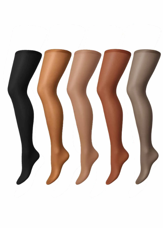 Elegante Essentials Gloss Tights - Bronze Glow - 3pk