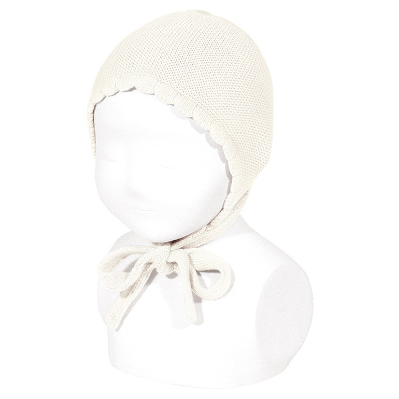 Condor Classic Garter Stitch Bonnet - Cava (303)