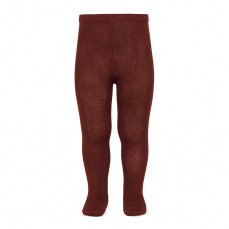 Condor Plain Tights - Burgundy (572)