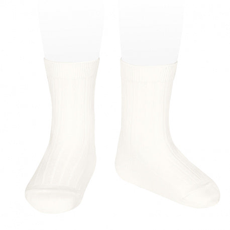 Condor Ribbed Short Socks - Nata (202)