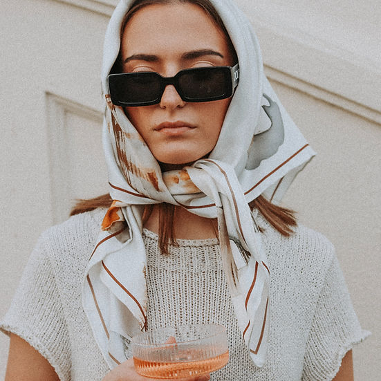 Dawn Design Dawn Shells Silk Scarf