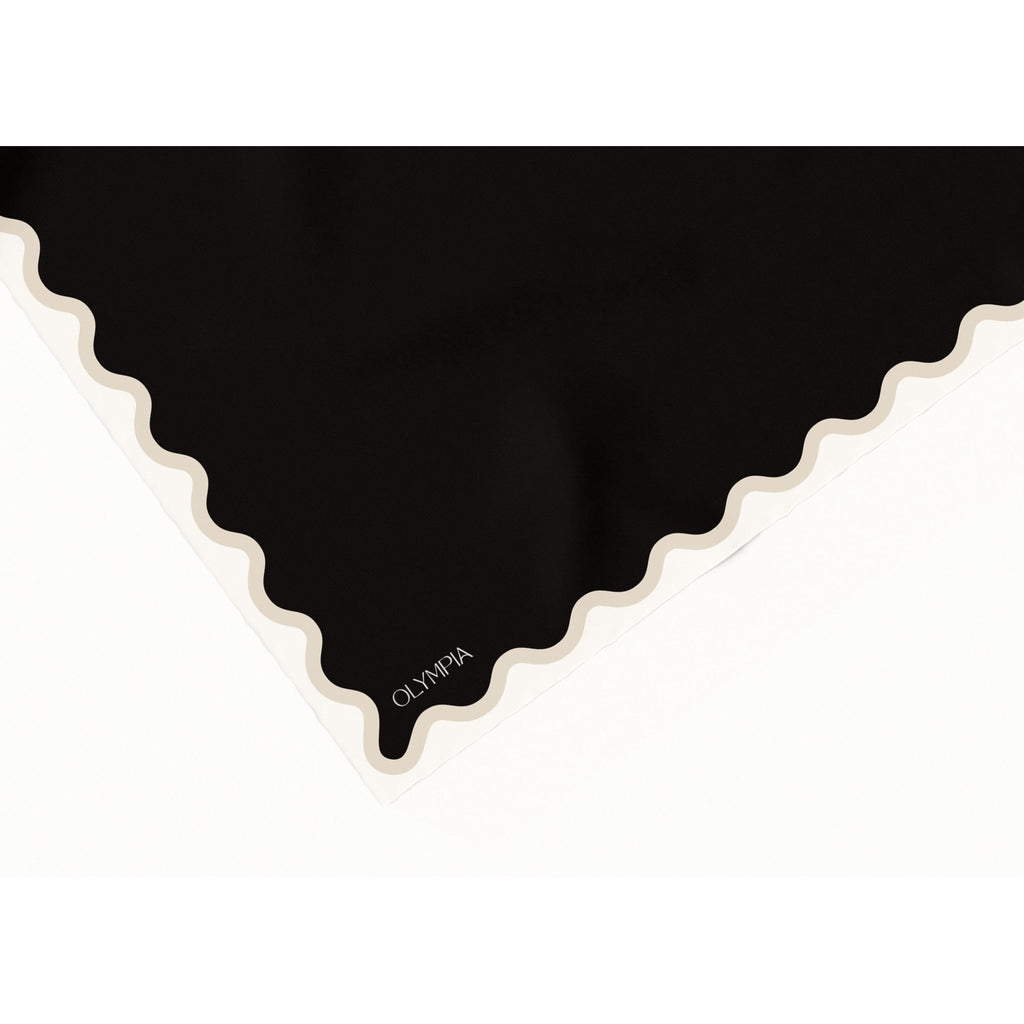 Olympia Etta Midi Scarf - Black Truffle