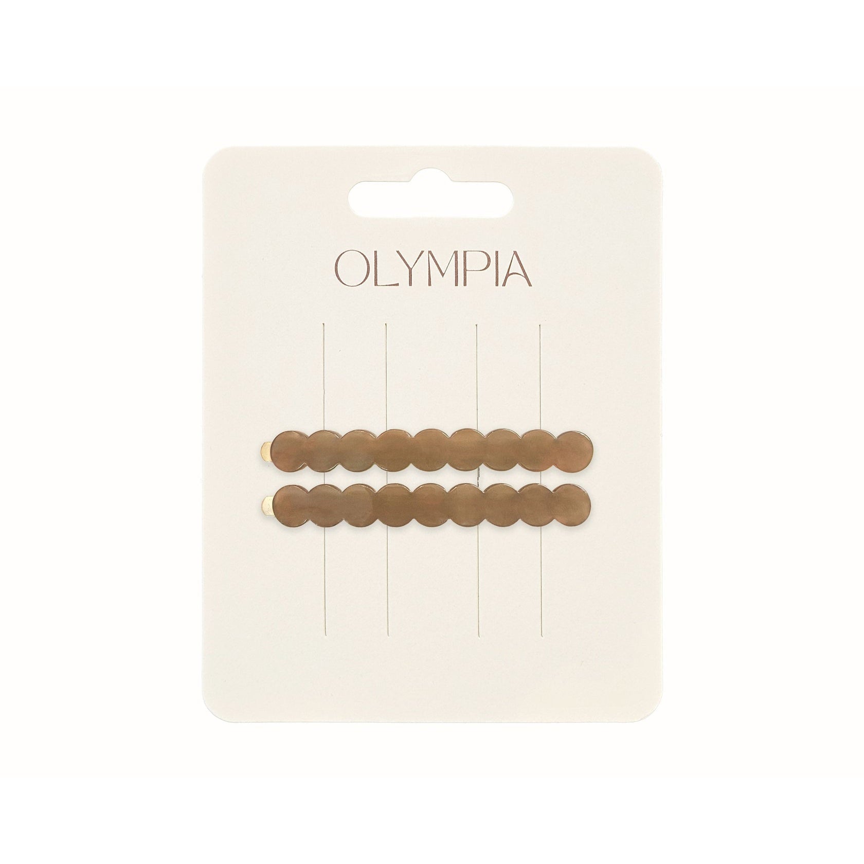 Olympia Zimi Hair Clips - Fawn