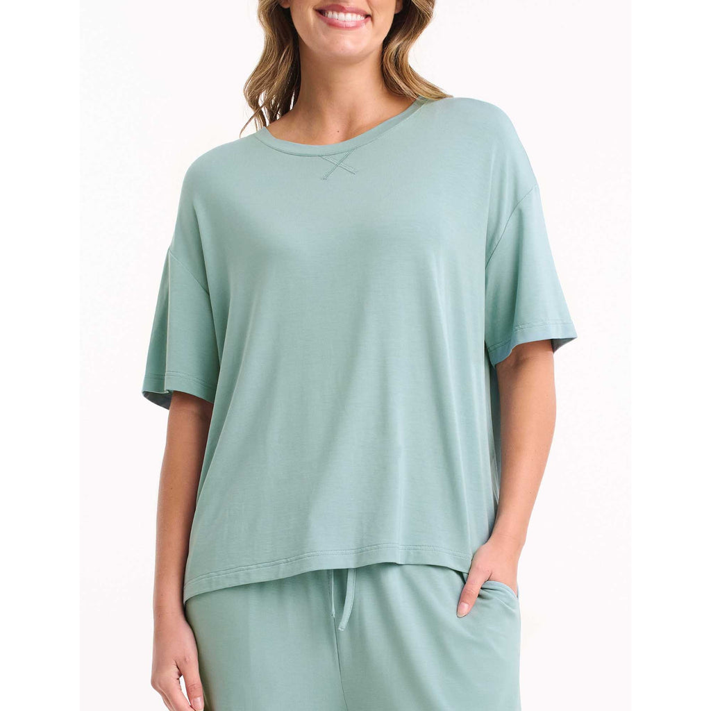 Ambra Relaxed Tee - Moonstone