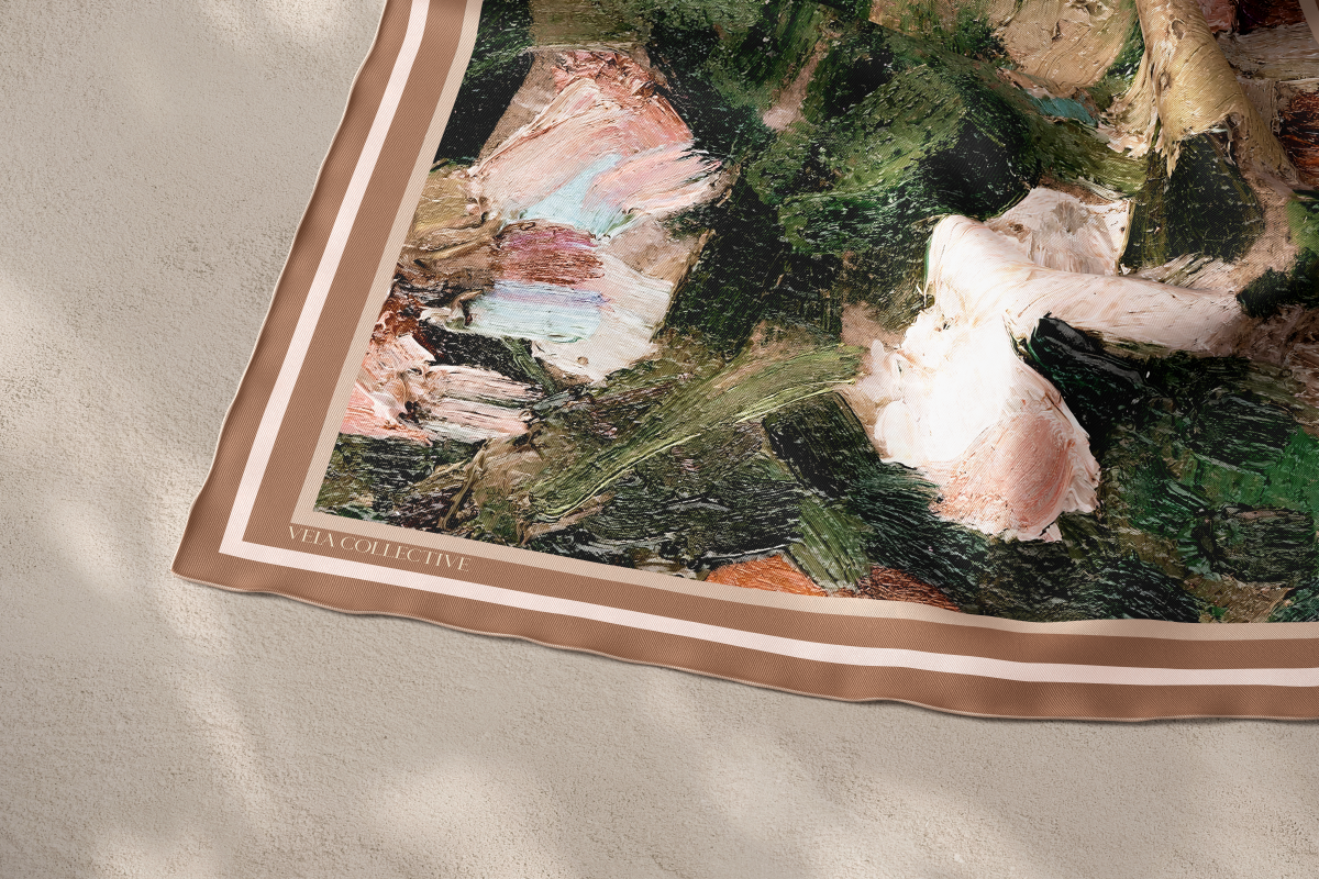 Vela Collective Maggie Silk Scarf