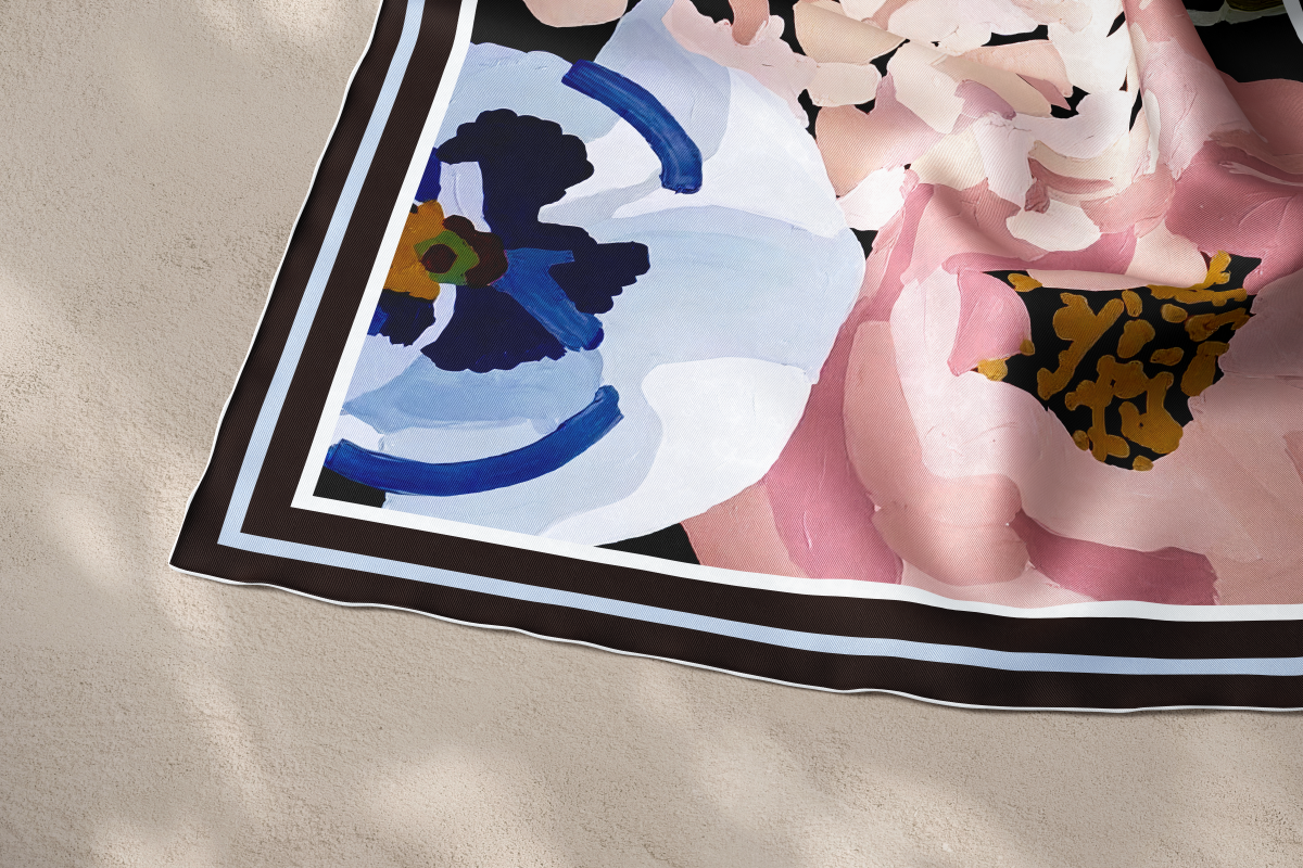 Vela Collective Oaka Silk Scarf