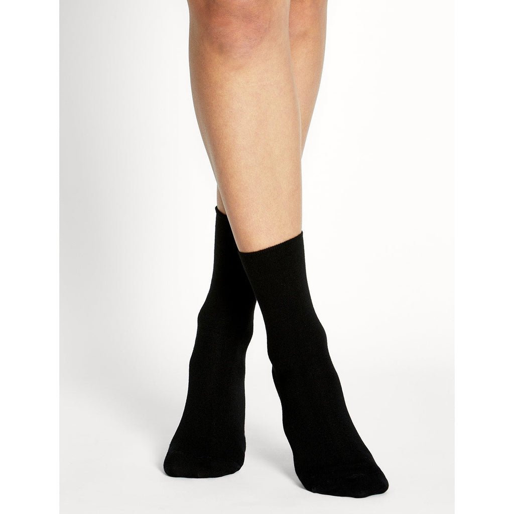 Levante Comfort Top Sock - Black