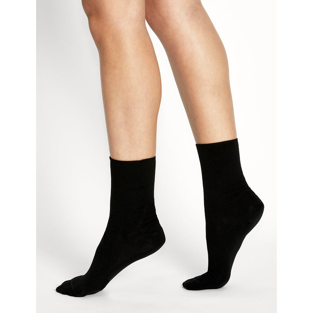 Levante Comfort Top Sock - Black