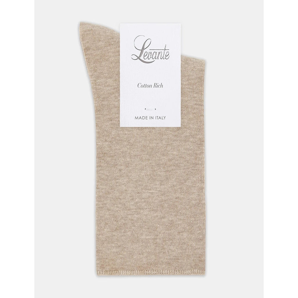 Levante Comfort Top Sock - Oatmeal