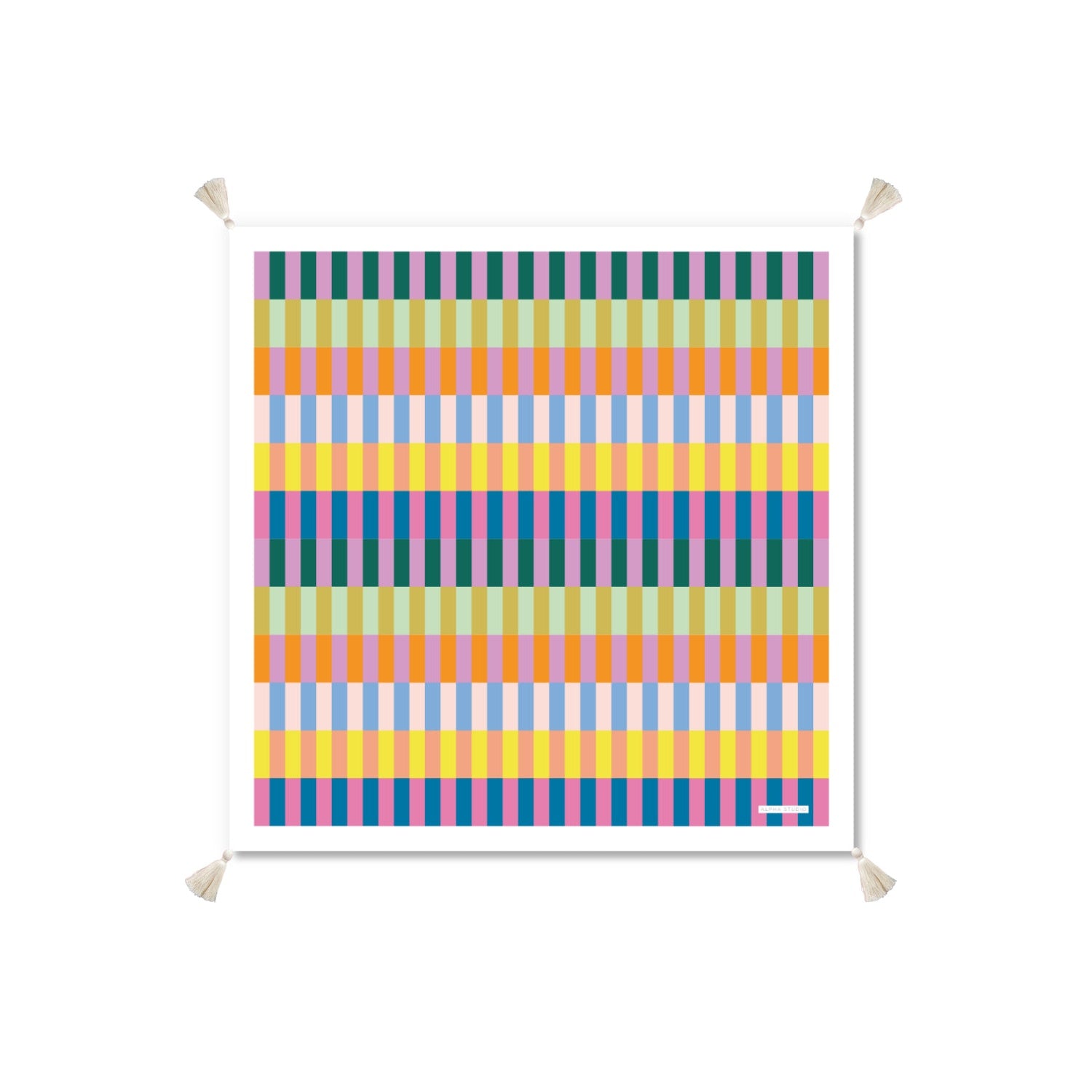 Alpha Studio Wellington Rectangular Weave 90 Square